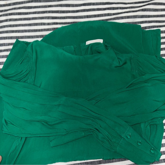 MANGO GREEN DRESS - Picture 6 of 6